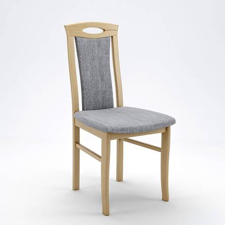 Krzesło A16 do pokoju - Krzesło A16 do pokoju, kolor natura, tkanina Tesla 9902