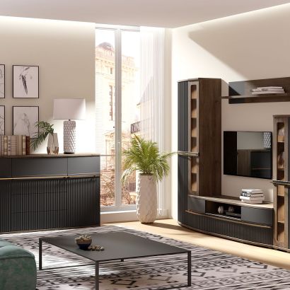 Meble salonowe Candy black