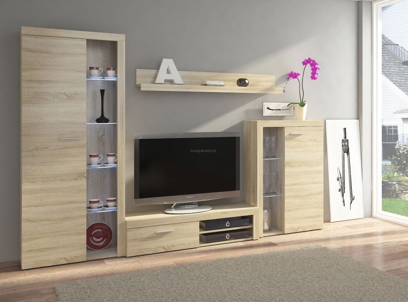 Meble salonowe Ruba sonoma