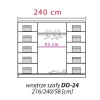 Szafa ubraniowa DO4 - 4