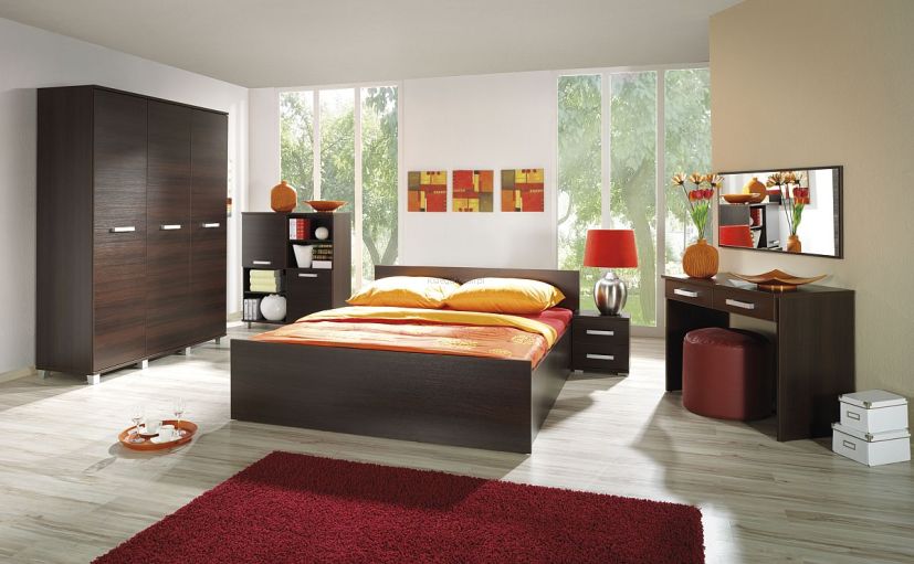 Zestaw sypialniany Maximus wenge