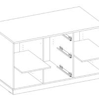 Komoda 2D3S Favi