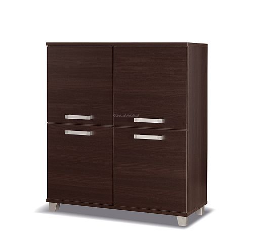 Komoda Maximus 4 kasztan wenge